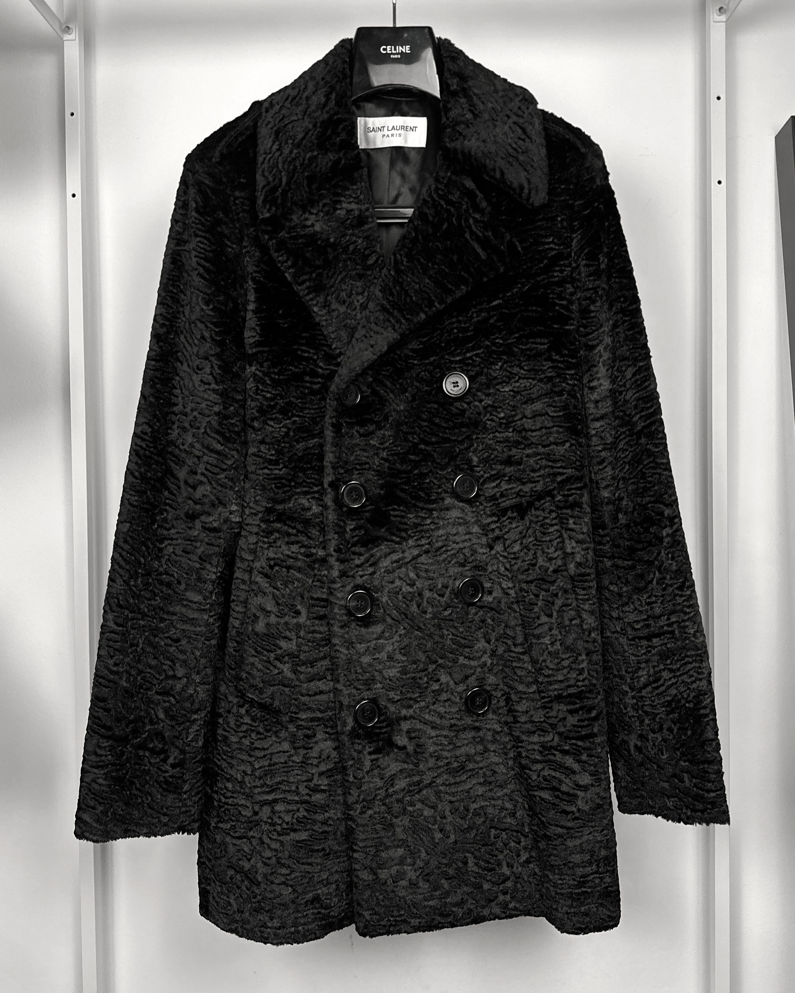 Saint Laurent Paris Saint Laurent Faux Fur Coat Size US M / EU 48-50 / 2 - 3 Thumbnail