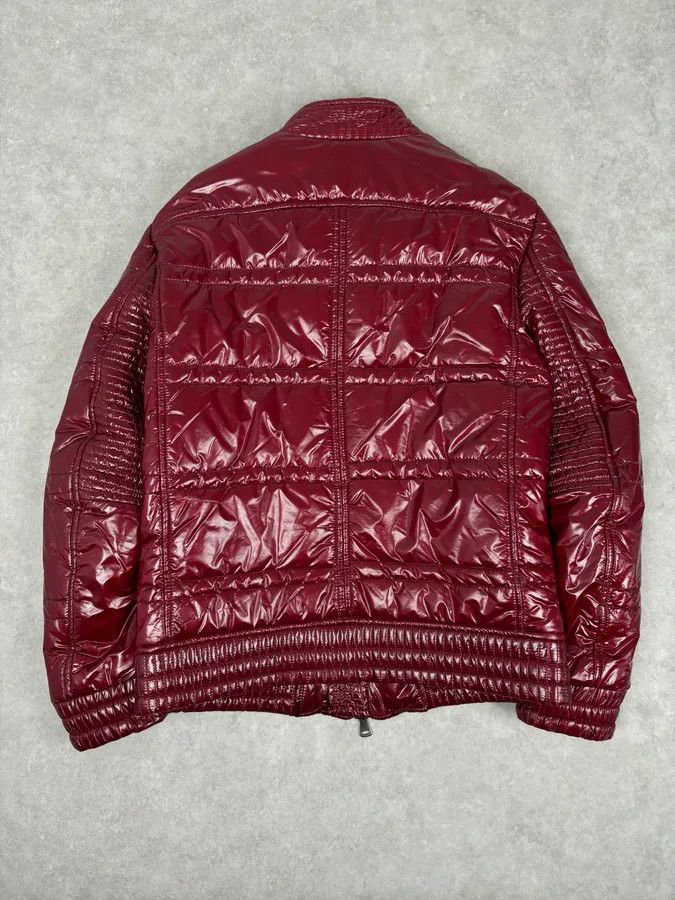 Daniele Alessandrini Daniele Alessandrini Bordeaux Nylon Quilted Jacket Size US S / EU 44-46 / 1 - 5 Thumbnail