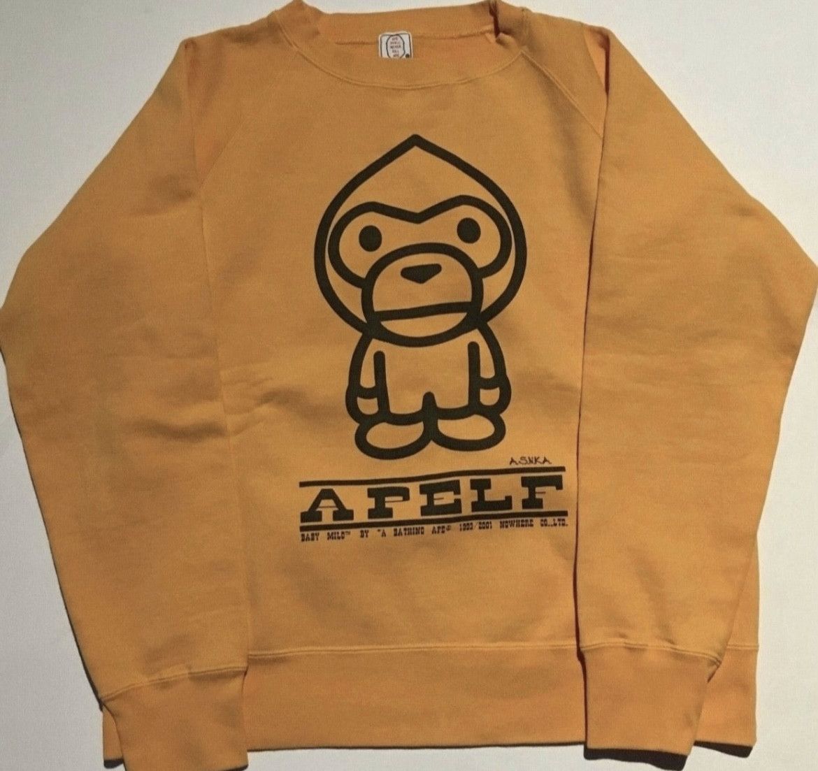 Bape Bape Baby Milo crew neck pullover sweatshirt Size US M / EU 48-50 / 2 - 1 Thumbnail