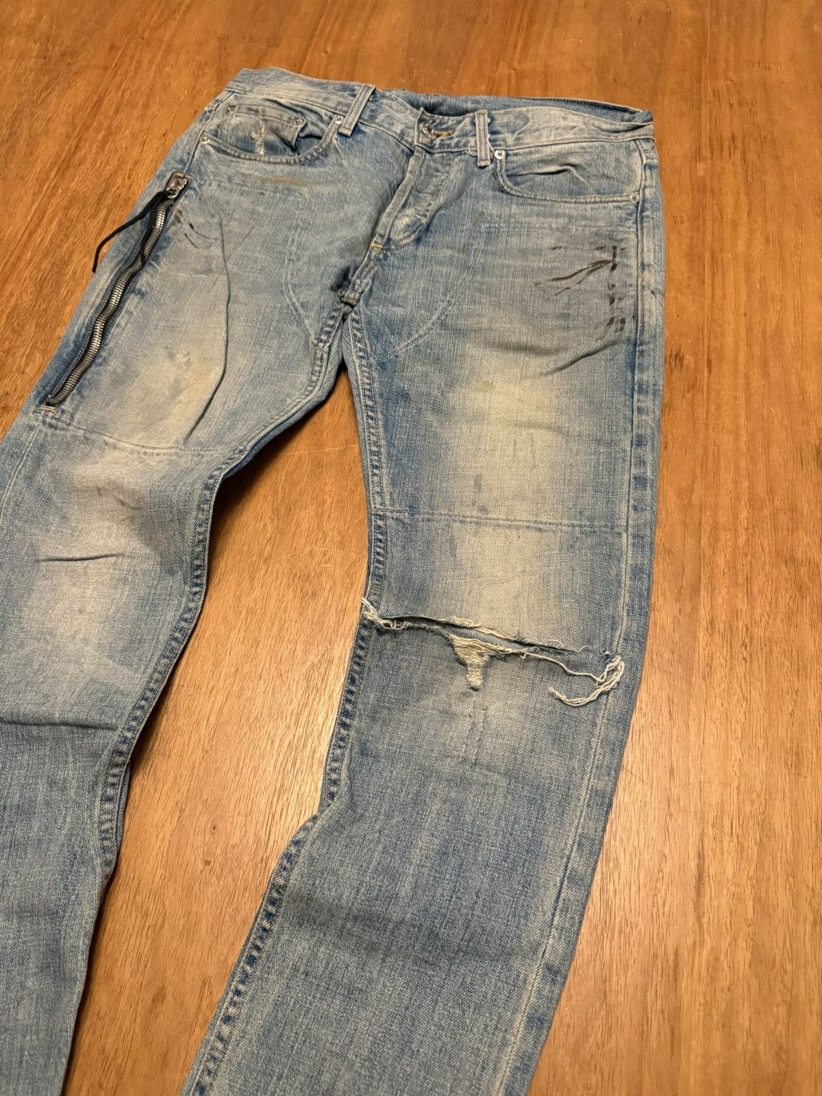 Mr. Completely Mr.completely rockstar skinny jeans blue denim Size US 30 / EU 46 - 3 Thumbnail