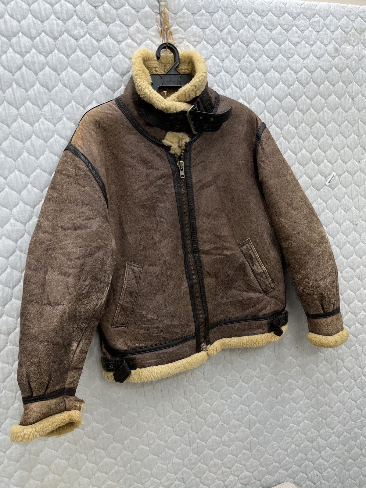 Vintage 🔥🔥🔥STEALS PALMUS B3 SHEEPSKINS COAT Size US M / EU 48-50 / 2 - 3 Thumbnail