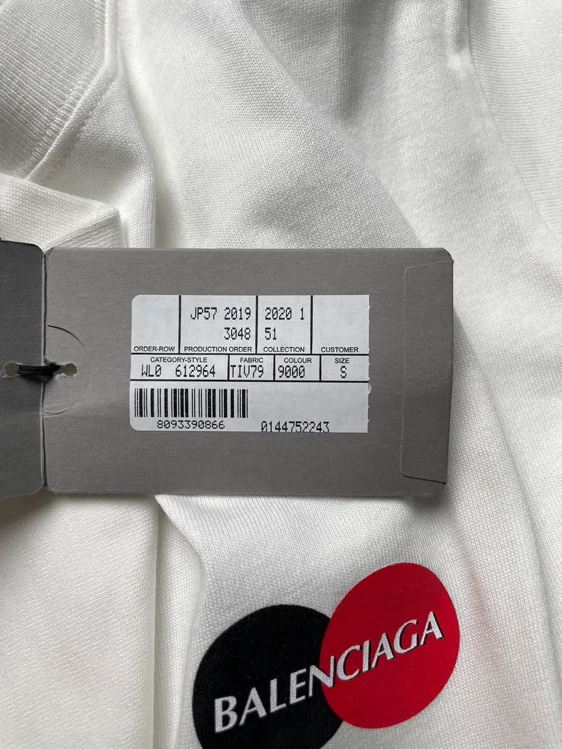 Balenciaga Balenciaga Short Sleeve Size US S / EU 44-46 / 1 - 7 Thumbnail