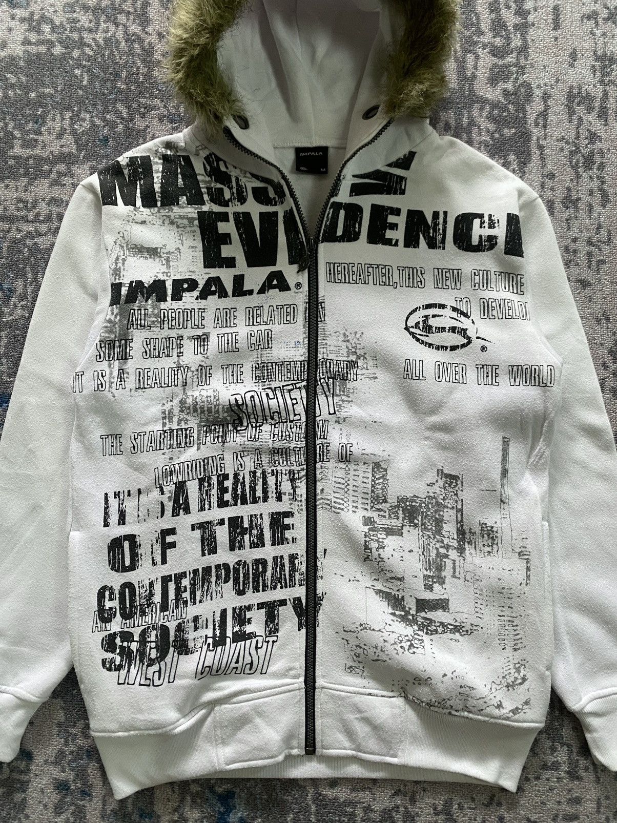 If Six Was Nine Y2K Impala poem fur hoodie ifsix lgb style Size US M / EU 48-50 / 2 - 3 Thumbnail