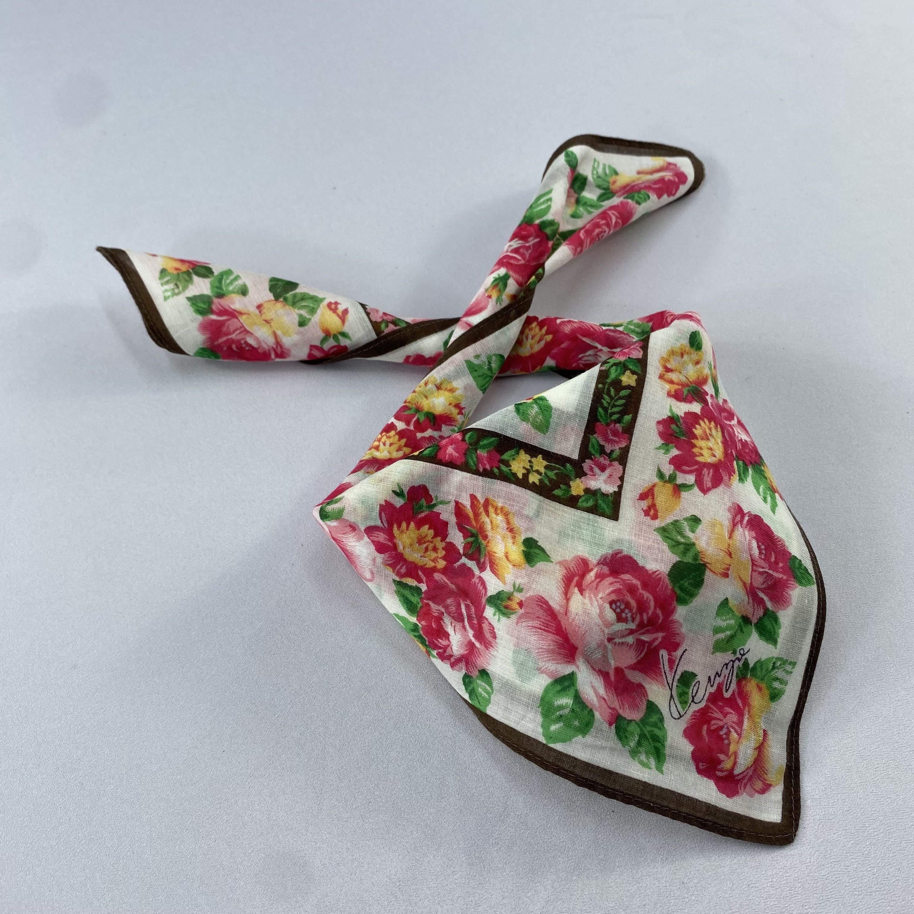 Kenzo Kenzo Handkerchief / Bandana / Neckerchief C863 Size ONE SIZE - 1 Thumbnail