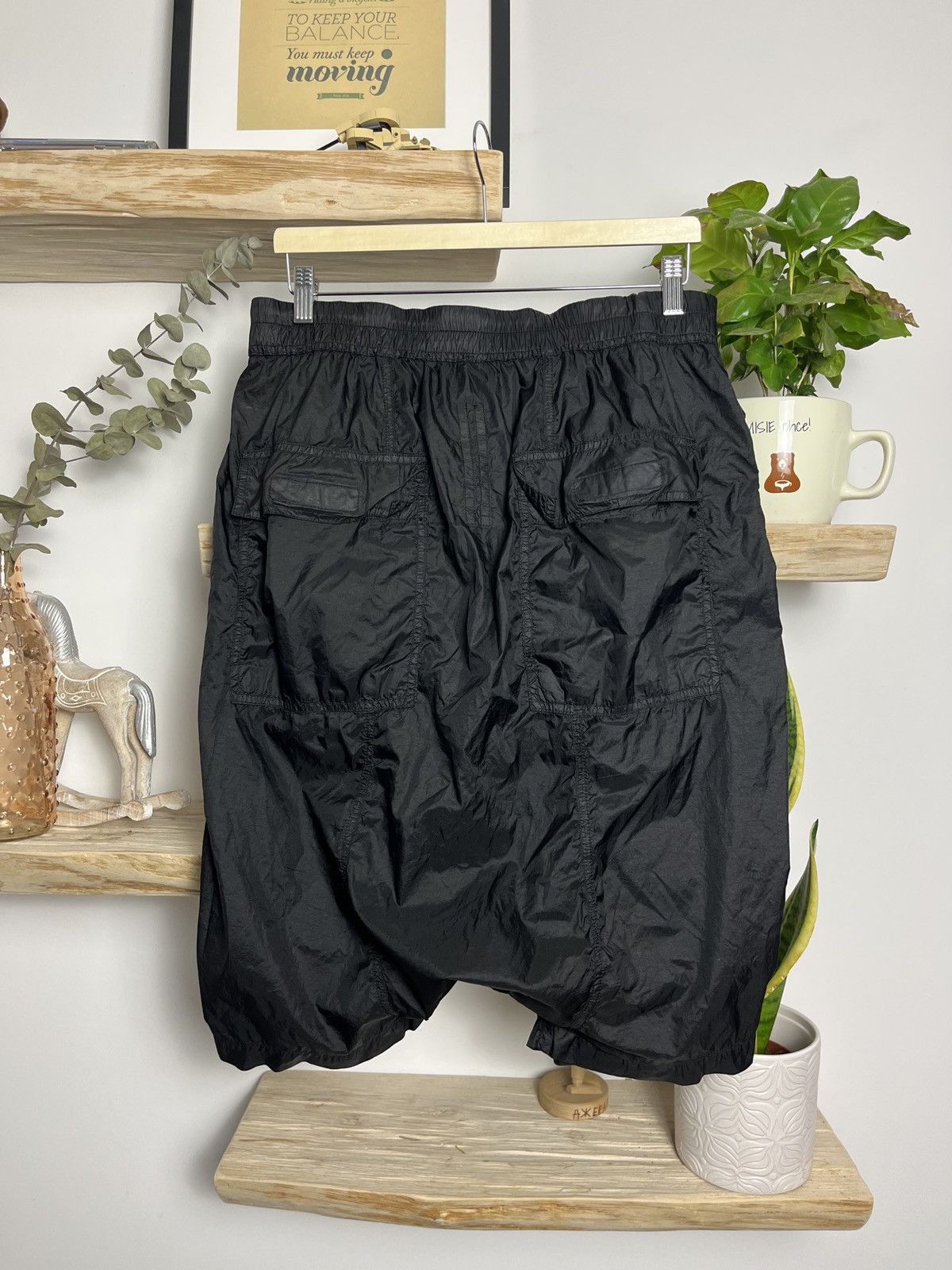 Rick Owens SS14 Rick Owens DRKSHDW Memphis Pod ‘Black’ Shorts Size US 30 / EU 46 - 4 Thumbnail
