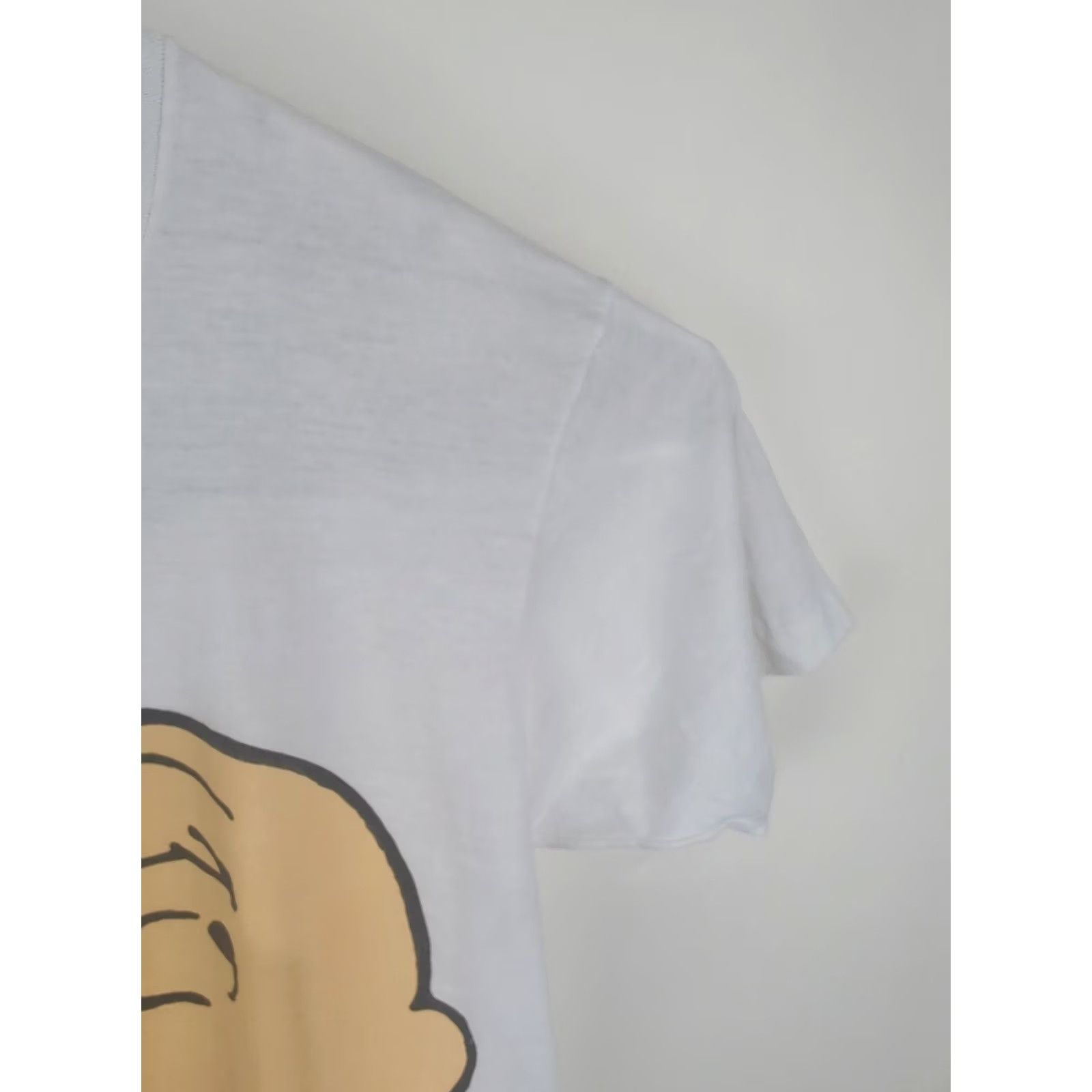 Peanuts VINTAGE Syndicate United Peanuts T Shirt White Large Crew Neck Short Sleeve Beaded Logo Snoopy Charlie Brown 80s 90s Men // Size US L / EU 52-54 / 3 - 6 Thumbnail