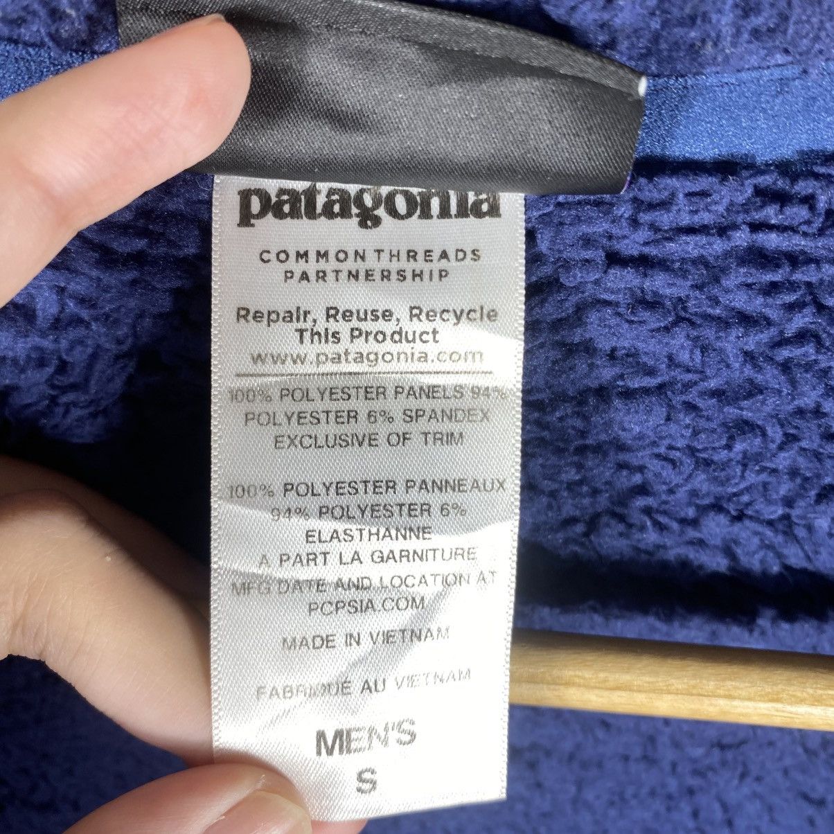 Patagonia Vintage PATAGONIA POLARTEC Fleece Jacket Sweater Small Size Size US S / EU 44-46 / 1 - 8 Thumbnail