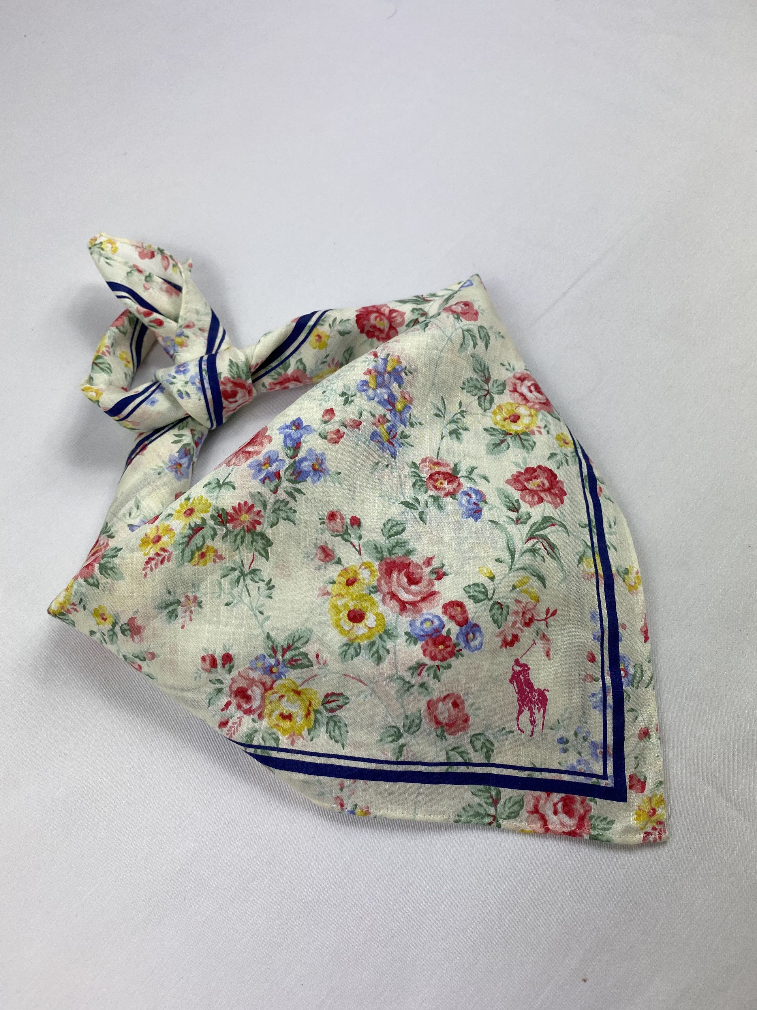 Polo Ralph Lauren × Ralph Lauren × Vintage Polo Ralph Lauren Handkerchief / Bandana / Neckerchief Size ONE SIZE - 2 Thumbnail