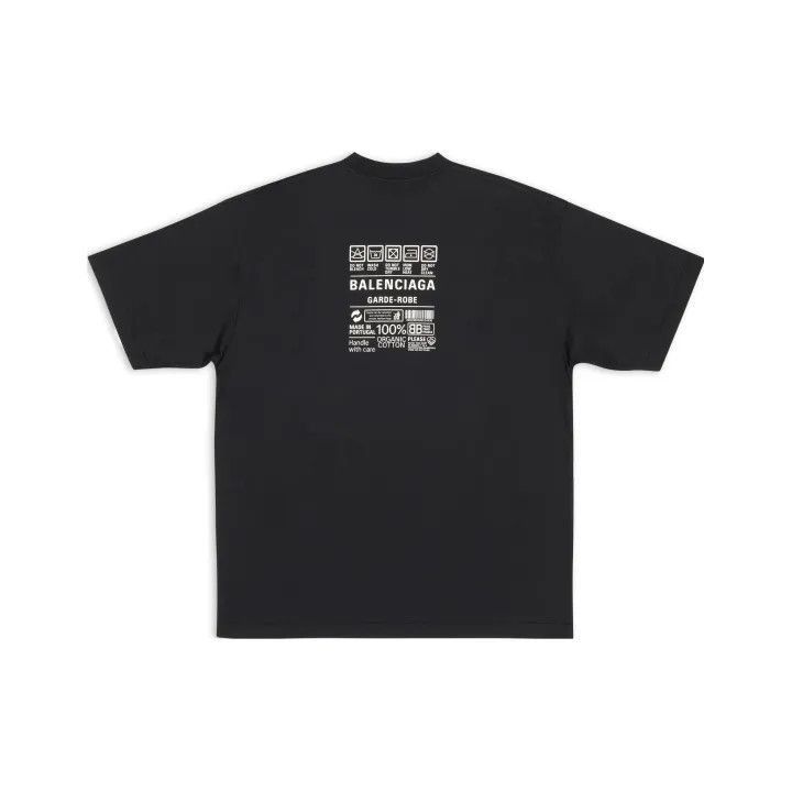 Balenciaga Balenciaga Logo Graphic Short Sleeve T-Shirt 0079-2507 Size M / US 6-8 / IT 42-44 - 1 Thumbnail