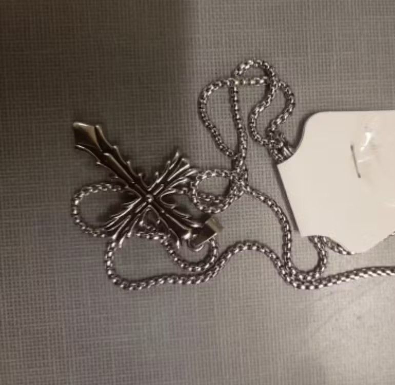 Japanese Brand × Vintage Vintage Cross Necklace Size ONE SIZE - 2 Thumbnail