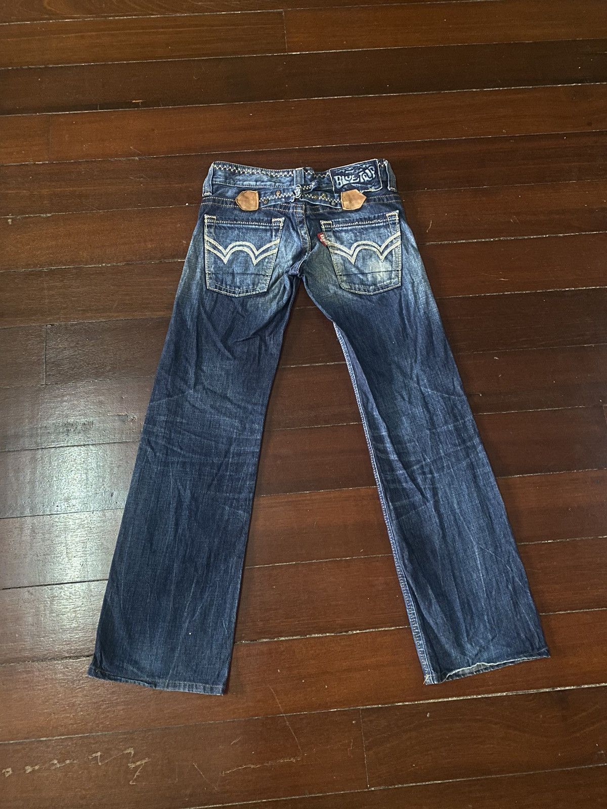 Designer × Edwin FIRE 🔥 EDWIN BLUE TRIP WIDE LEG BOOT CUT Size 30" / US 8 / IT 44 - 9 Thumbnail