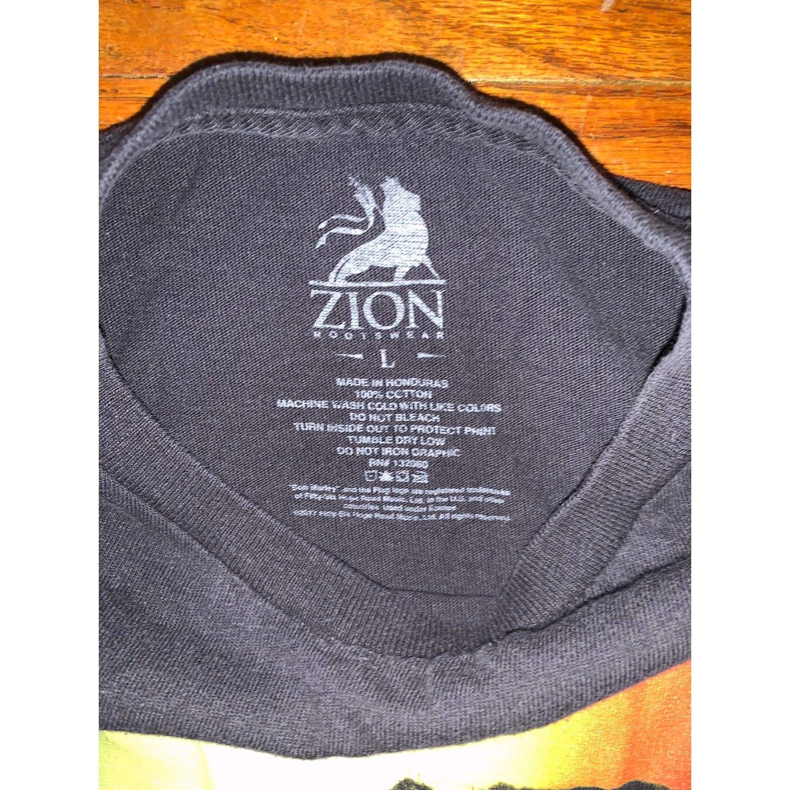 Bob Marley Bob Marley Zion Rootswear T Shirt Large Rasta Colors Reggae Size US L / EU 52-54 / 3 - 3 Thumbnail