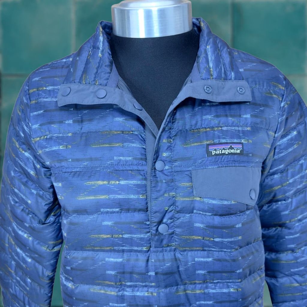 Patagonia Patagonia Womens Down Snap-T Pullover Jacket Small - Light Size S / US 4 / IT 40 - 1 Thumbnail