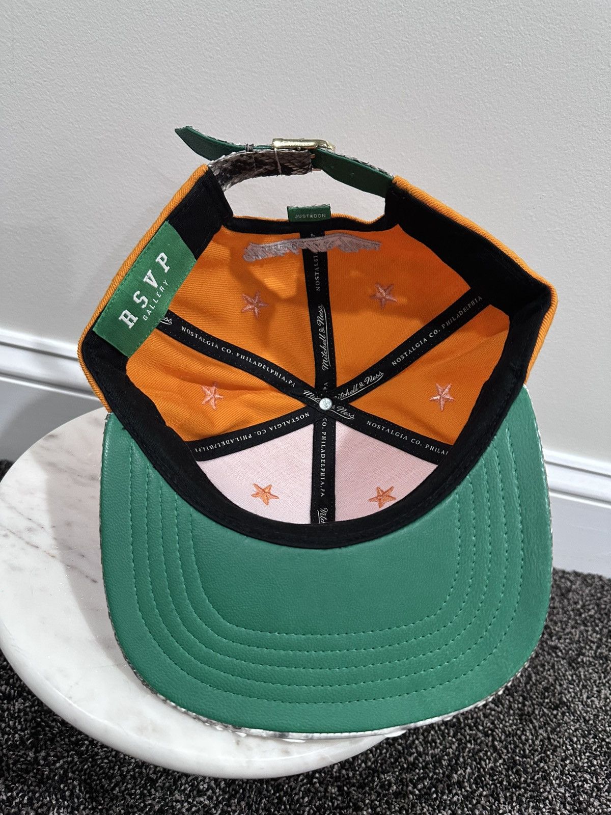 Just Don × Mitchell & Ness Just Don x Mitchell & Ness Tennessee Volunteers Orange Hat Size ONE SIZE - 6 Thumbnail
