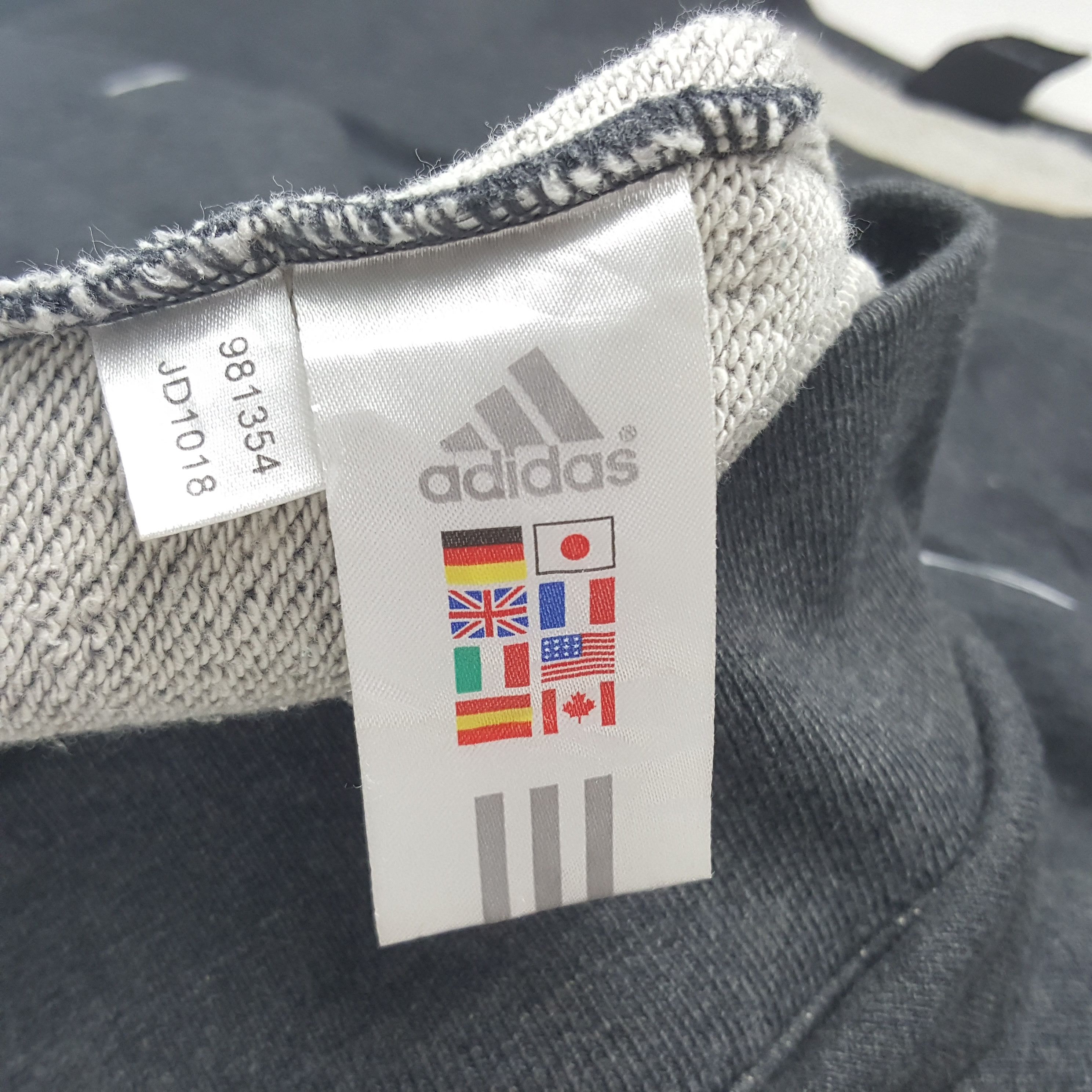 Adidas × Japanese Brand × Vintage Vintage Adidas Japanese Custom Yohji Yamamoto Sweatshirt Size US M / EU 48-50 / 2 - 9 Thumbnail