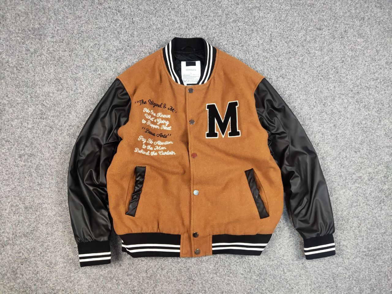 Vintage Vintage Japan Varsity bomber Jacket Letterman Y2K Style Size US L / EU 52-54 / 3 - 12 Thumbnail
