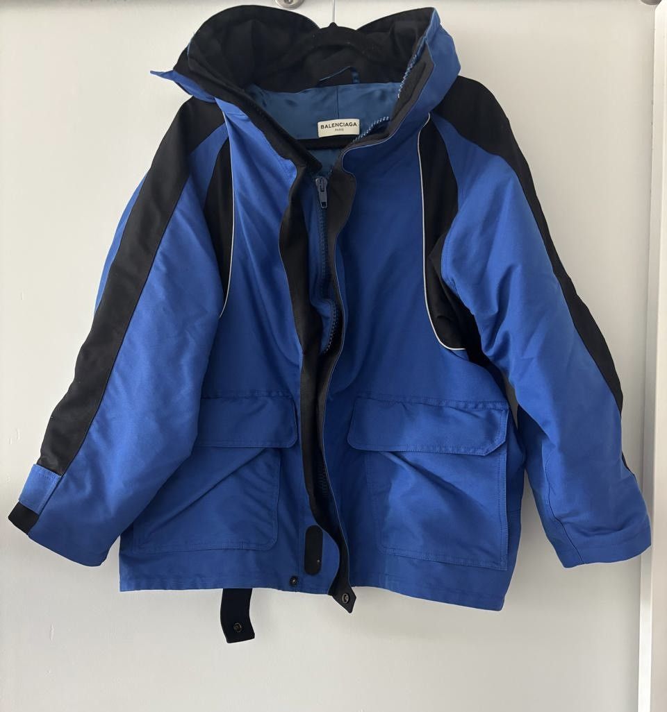 Balenciaga Balenciaga Black Swing Parka Jacket Size US M / EU 48-50 / 2 - 1 Thumbnail
