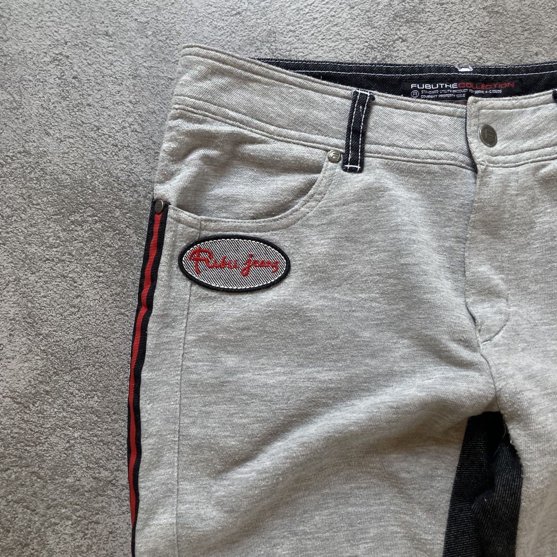 Fubu RARE Vintage Fubu denim / cotton bootcut pants Size 31" - 3 Thumbnail