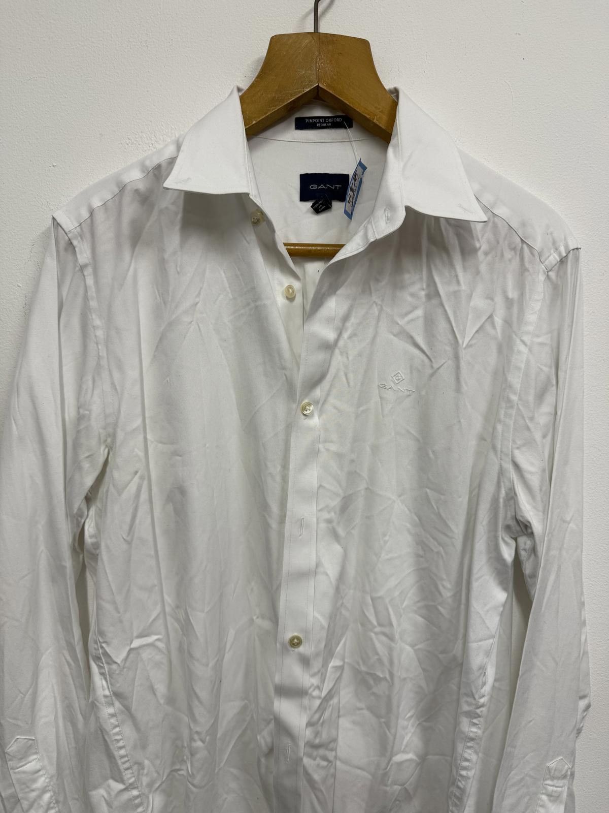 Gant GANT Classic White Long Sleeve Dress Shirt Size US M / EU 48-50 / 2 - 3 Thumbnail