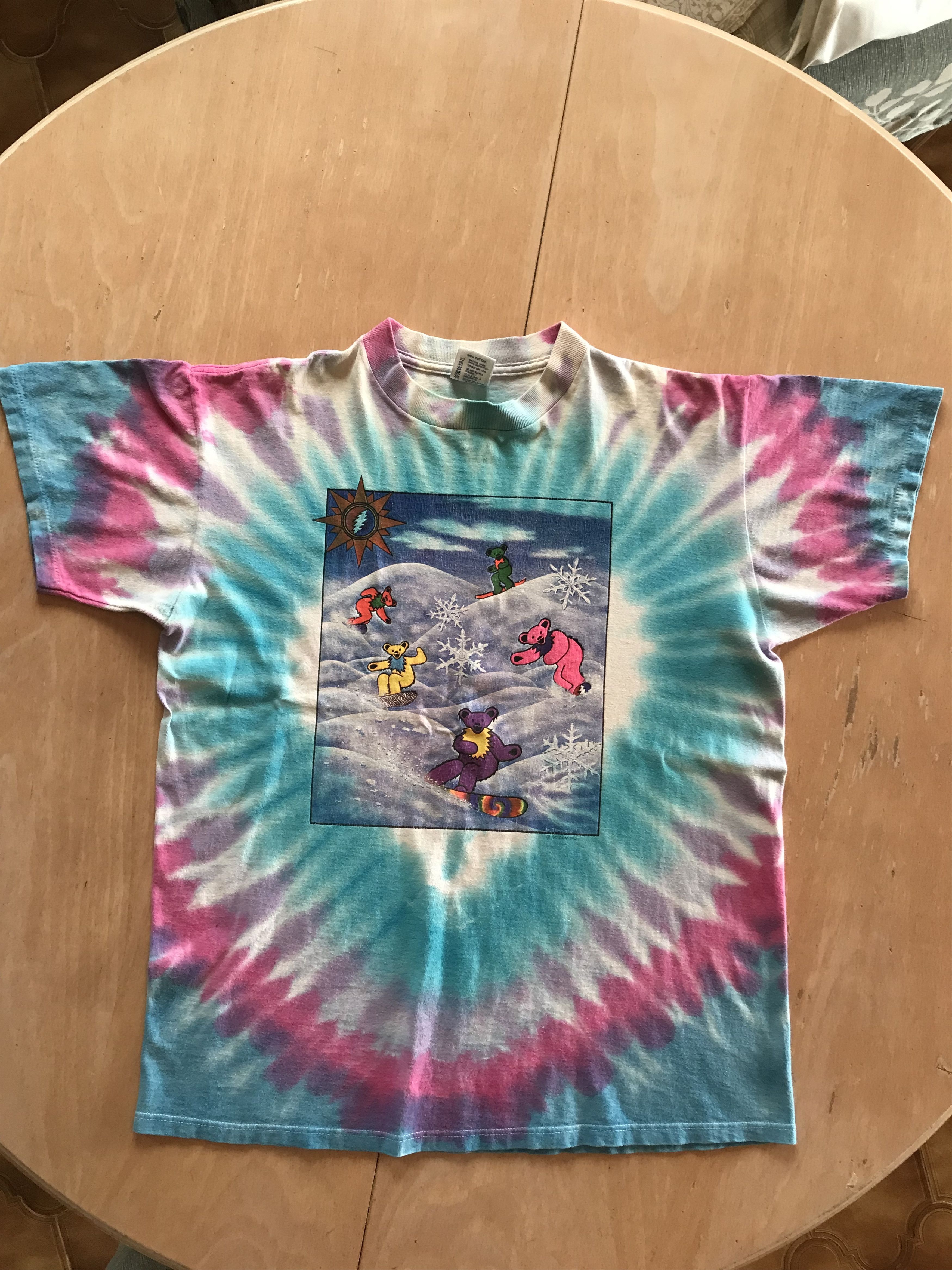Delta Vintage 1990 Grateful Dead Grateful Ski T Shirt L Delta Size US L / EU 52-54 / 3 - 1 Thumbnail