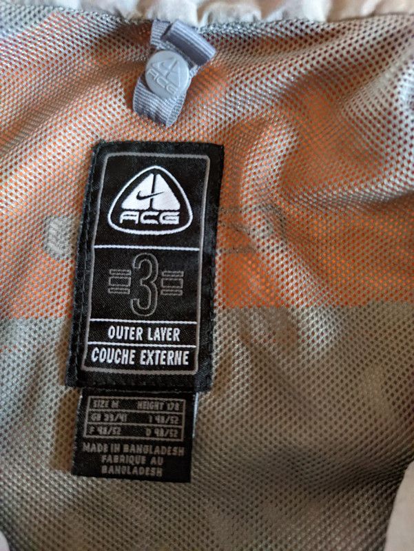 Nike ACG Nike ACG Storm-Clad Orange/Grey Jacket Size US M / EU 48-50 / 2 - 4 Thumbnail