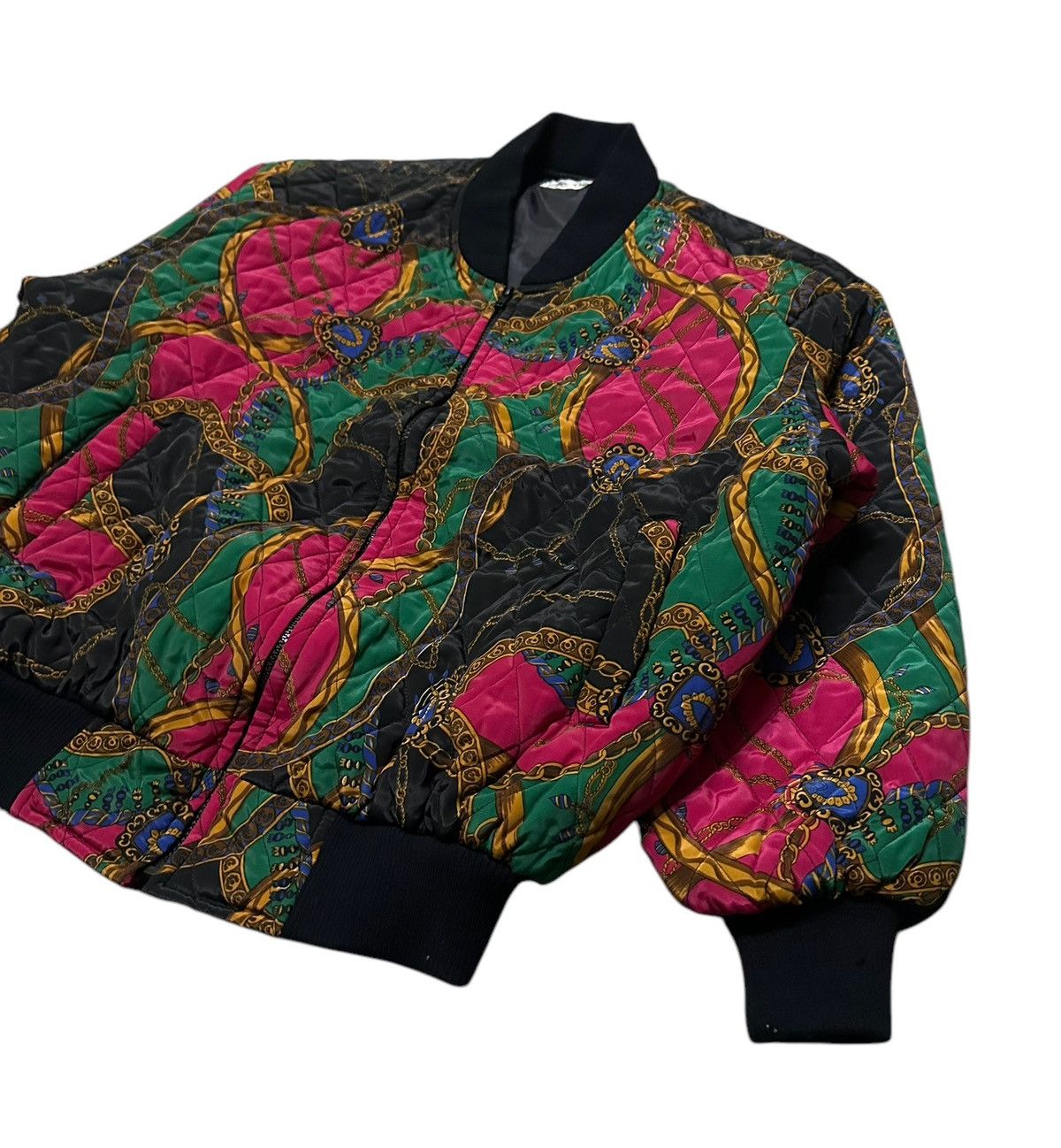 Japanese Brand bomber jacket inspired by Chanel Size US L / EU 52-54 / 3 - 3 Thumbnail
