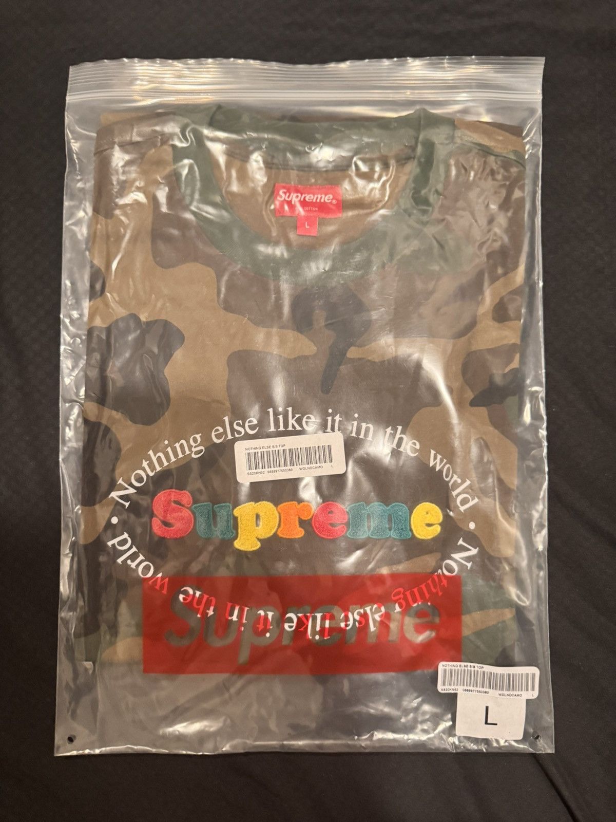 Supreme Supreme Nothing Else Short-Sleeve Top Size US L / EU 52-54 / 3 - 1 Thumbnail
