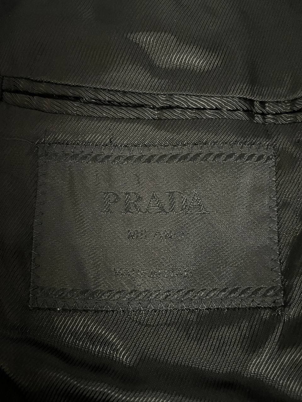 Prada Prada Corduroy Blazer Jacket Black Size US M / EU 48-50 / 2 - 10 Thumbnail