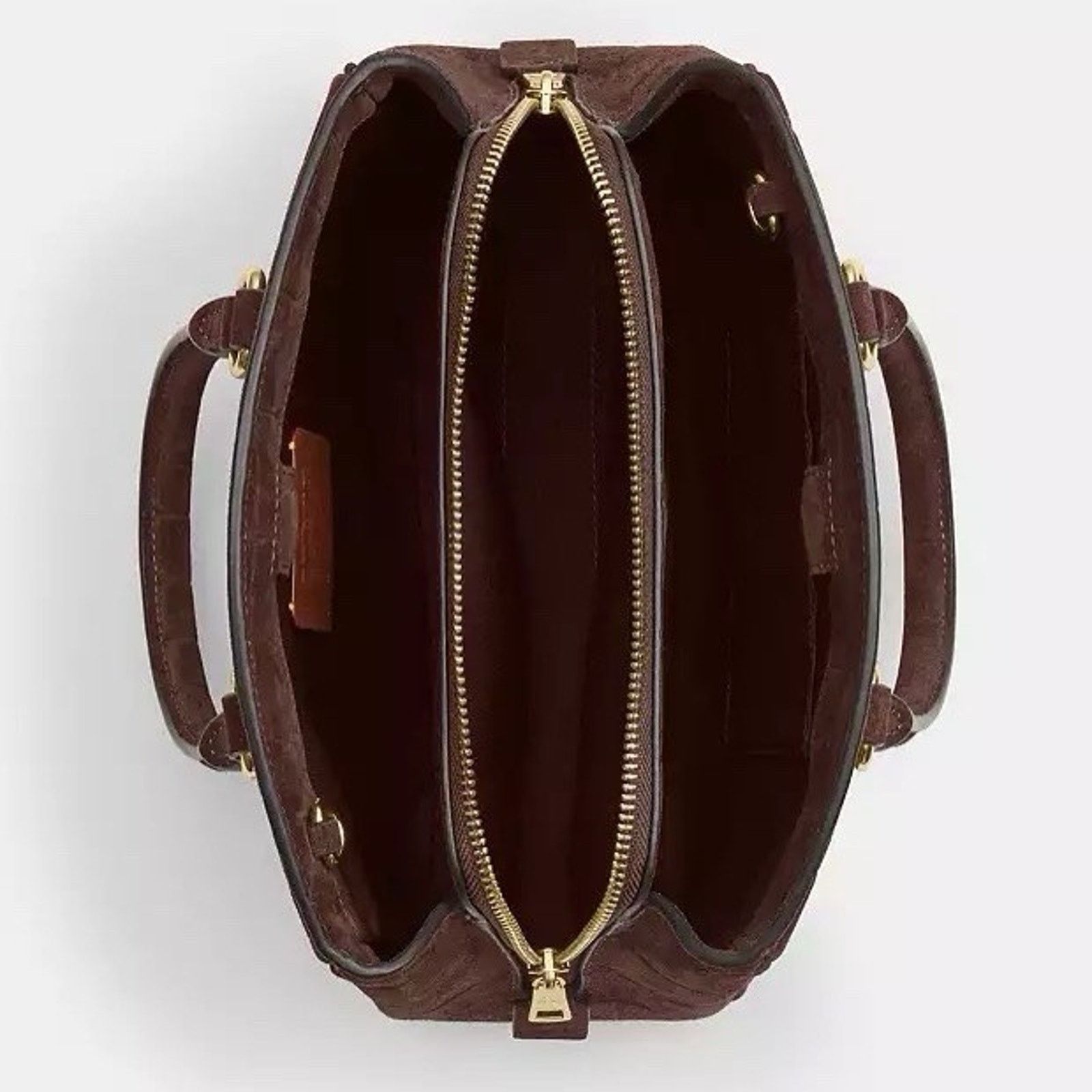 Coach NWT Coach Savannah Small Carryall Bag CCC73 Gold/Maple Size ONE SIZE - 14 Thumbnail