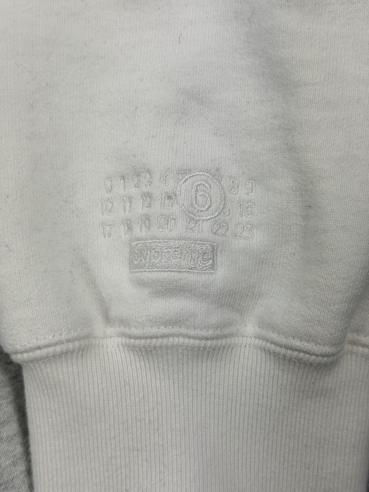 Maison Margiela × Supreme MM6 EAGLE ZIP UP HOODIE Size US L / EU 52-54 / 3 - 9 Thumbnail