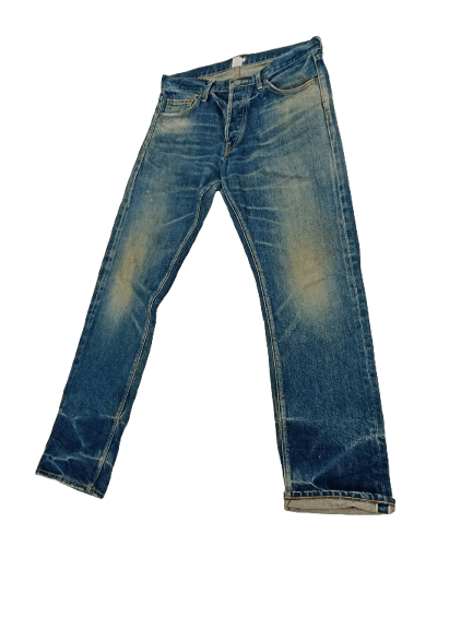 Vintage Vintage MYNT Denim Selvedge Distressed Jeans Made in Usa Size US 32 / EU 48 - 5 Thumbnail