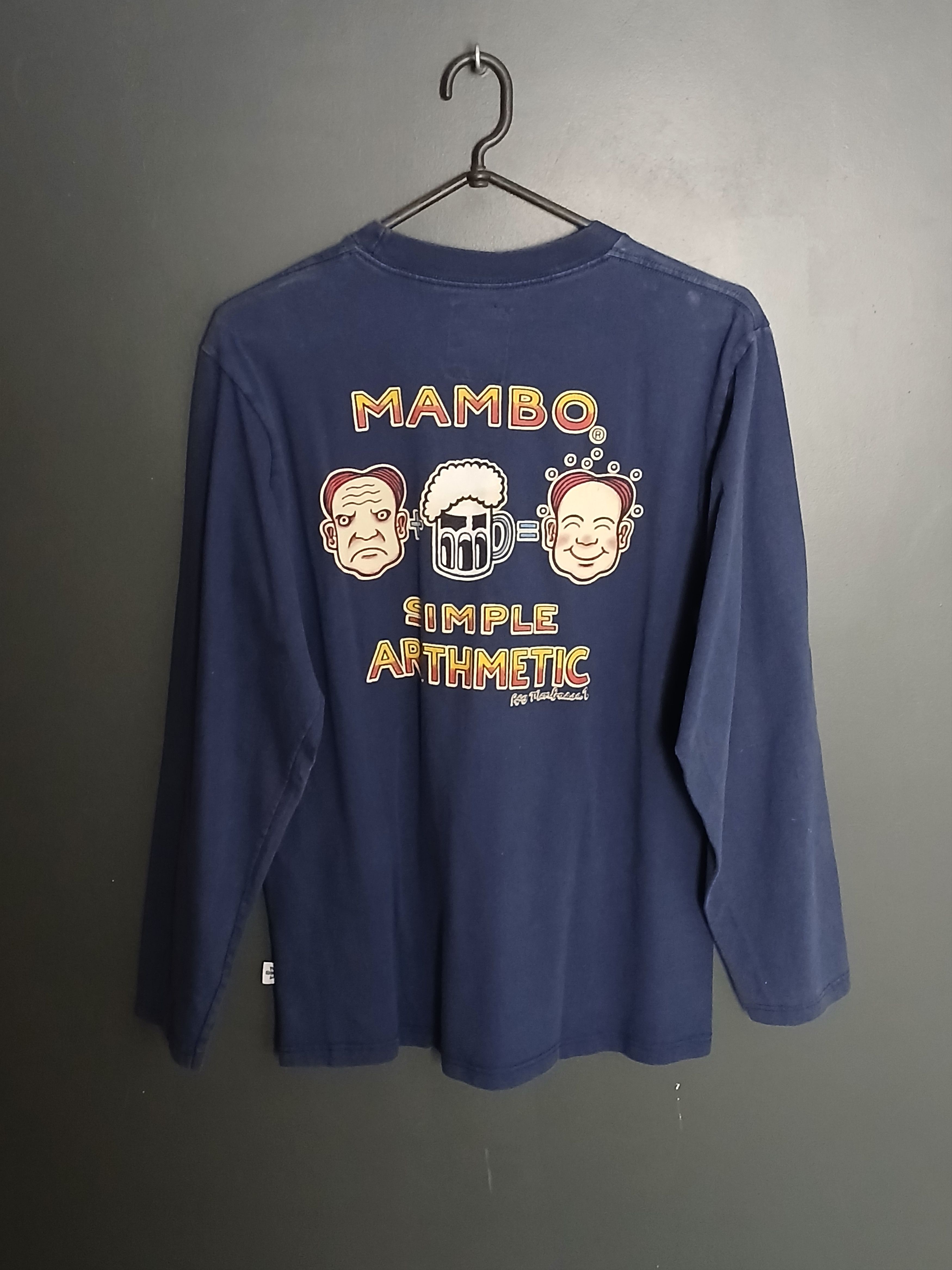 Mambo × Vintage Mambo Skategang Long Sleeve T-Shirt Size US S / EU 44-46 / 1 - 2 Thumbnail
