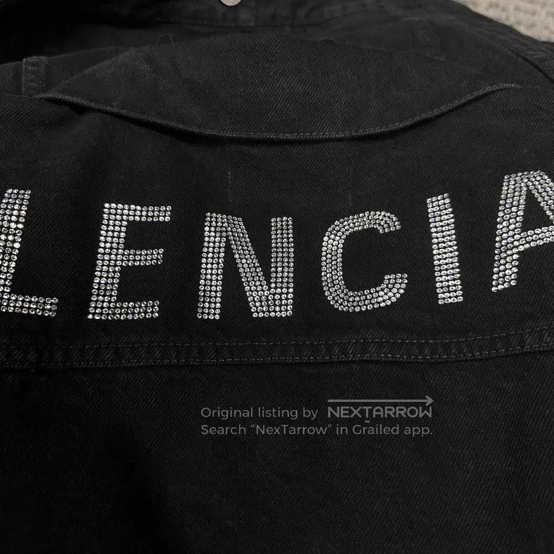 Balenciaga Balenciaga Washed denim back diamond logo jacket Size XS / US 0-2 / IT 36-38 - 5 Thumbnail