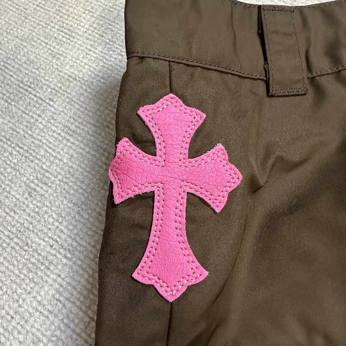 Chrome Hearts Chrome Hearts Brown Skirt with Pink Patch Size 28" / US 6 / IT 42 - 4 Thumbnail