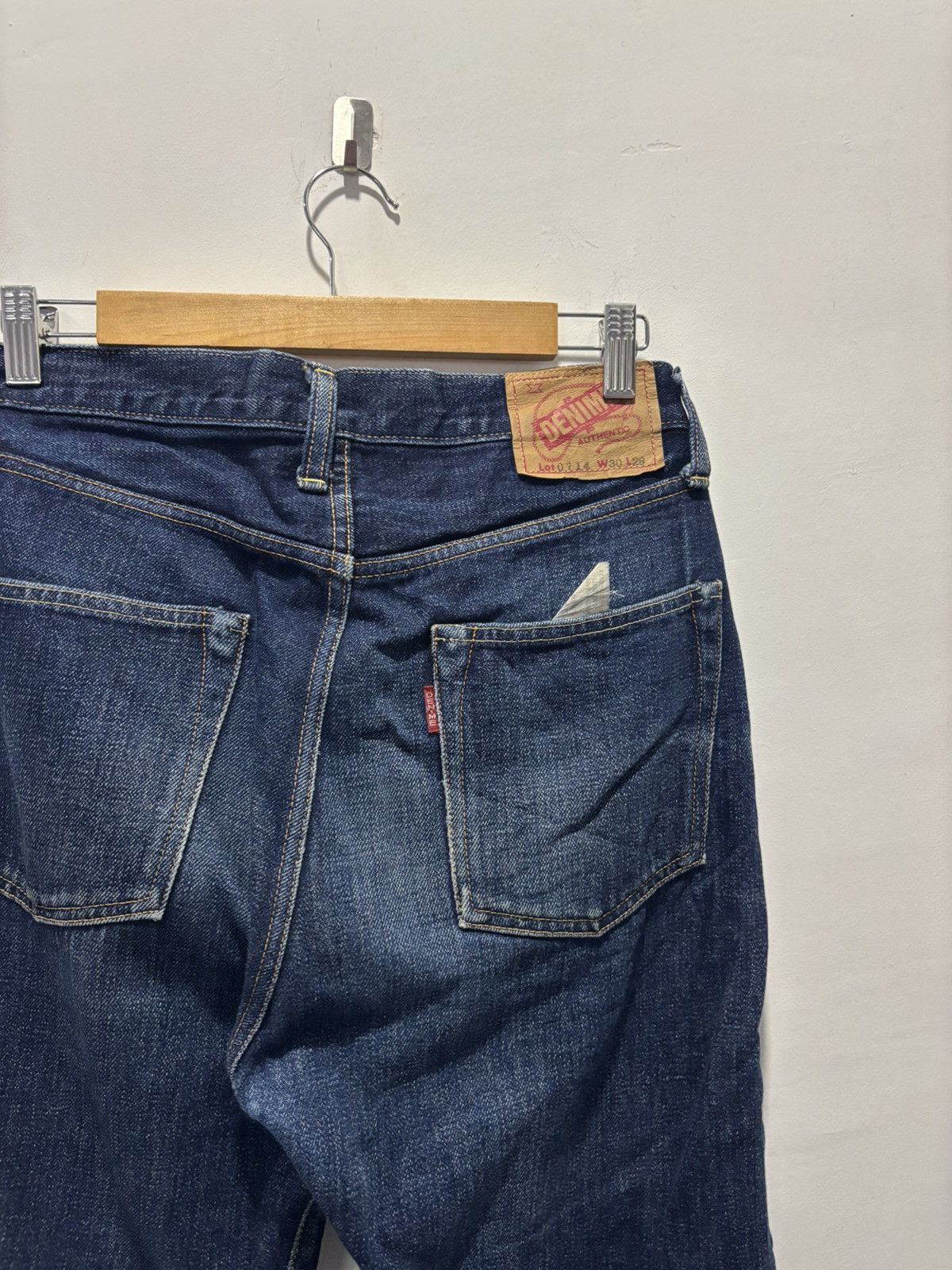 Japanese Brand Denime Selvedge Jeans Size US 30 / EU 46 - 6 Thumbnail