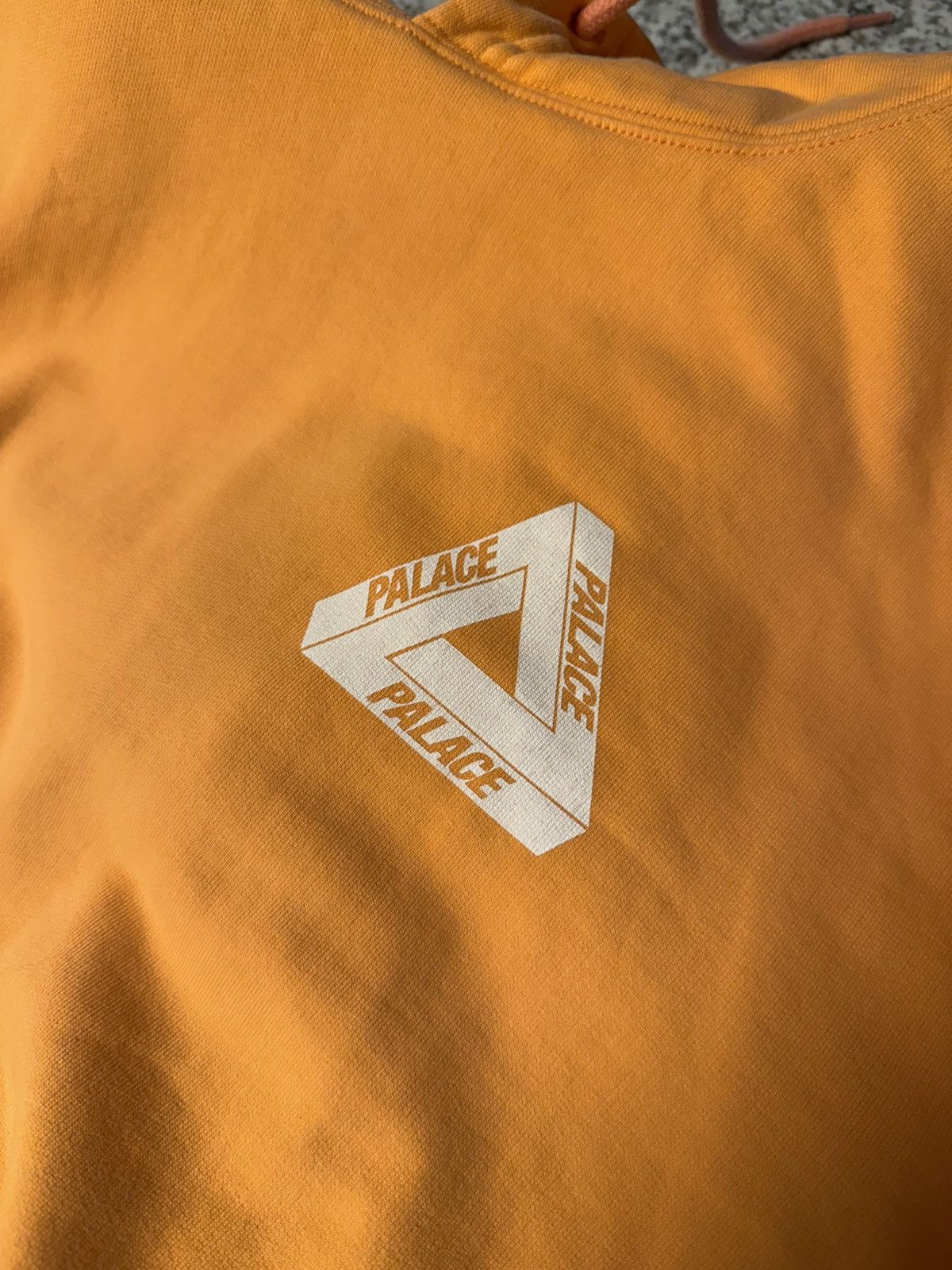 Palace PALACE hoodie Cream Orange Sz. XL Size US XL / EU 56 / 4 - 3 Thumbnail
