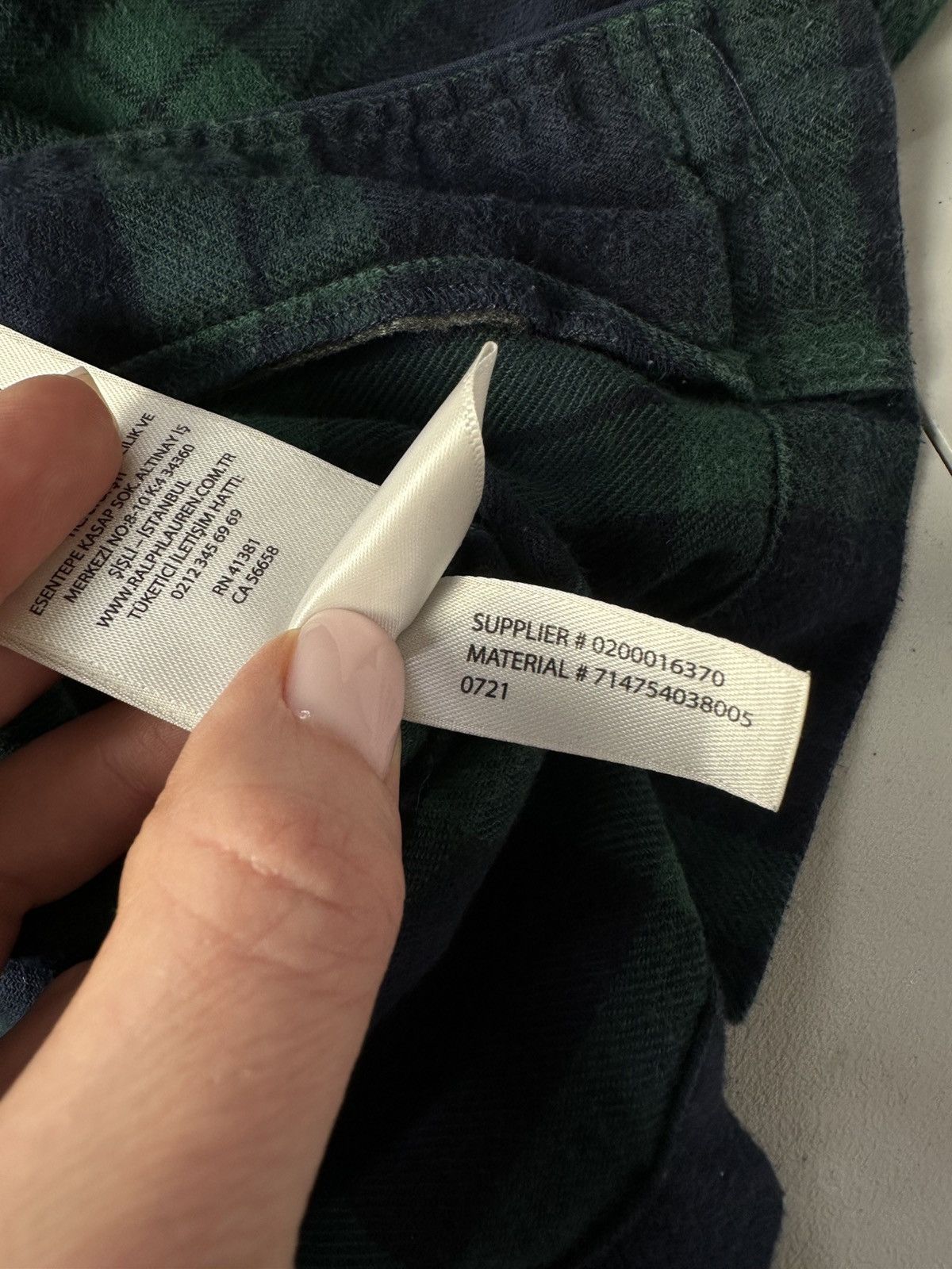 Polo Ralph Lauren Polo Ralph Lauren Teddy Bear Flannel Shirt Check Size US L / EU 52-54 / 3 - 13 Thumbnail