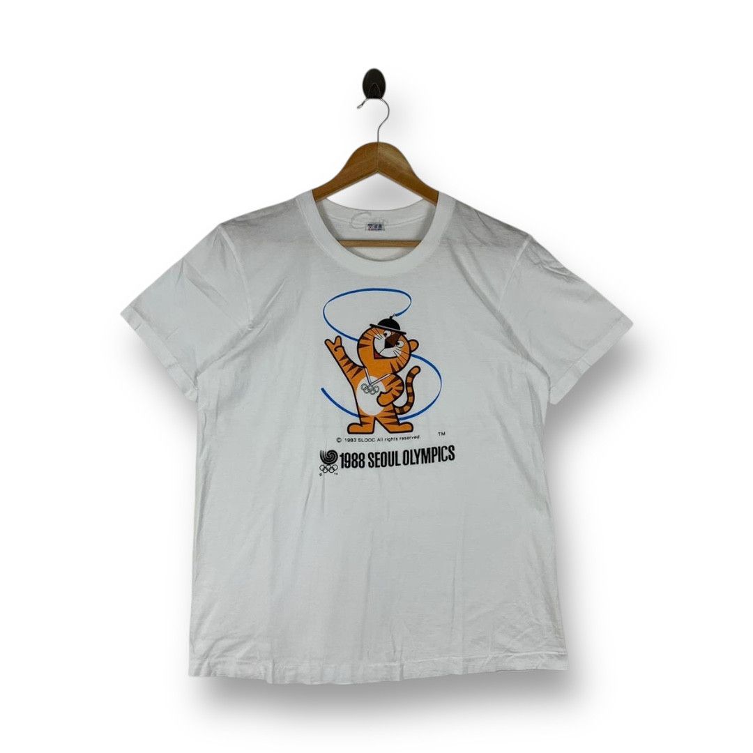Other Vintage OLYMPICS SEOUL KOREA 1988 printed logo tee Size US M / EU 48-50 / 2 - 1 Thumbnail
