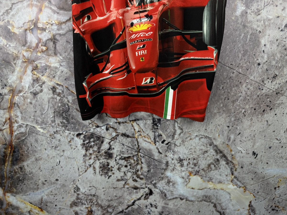 Ferrari Ferrari Kimi Räikkönen Graphic Racing T-Shirt Red Formula 1 Size US XL / EU 56 / 4 - 5 Thumbnail