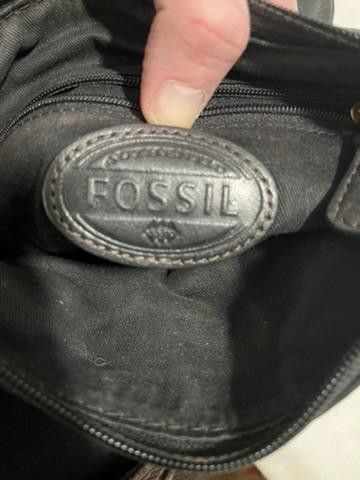 Fossil Fossil Black Leather Crossbody Bag Size ONE SIZE - 3 Thumbnail