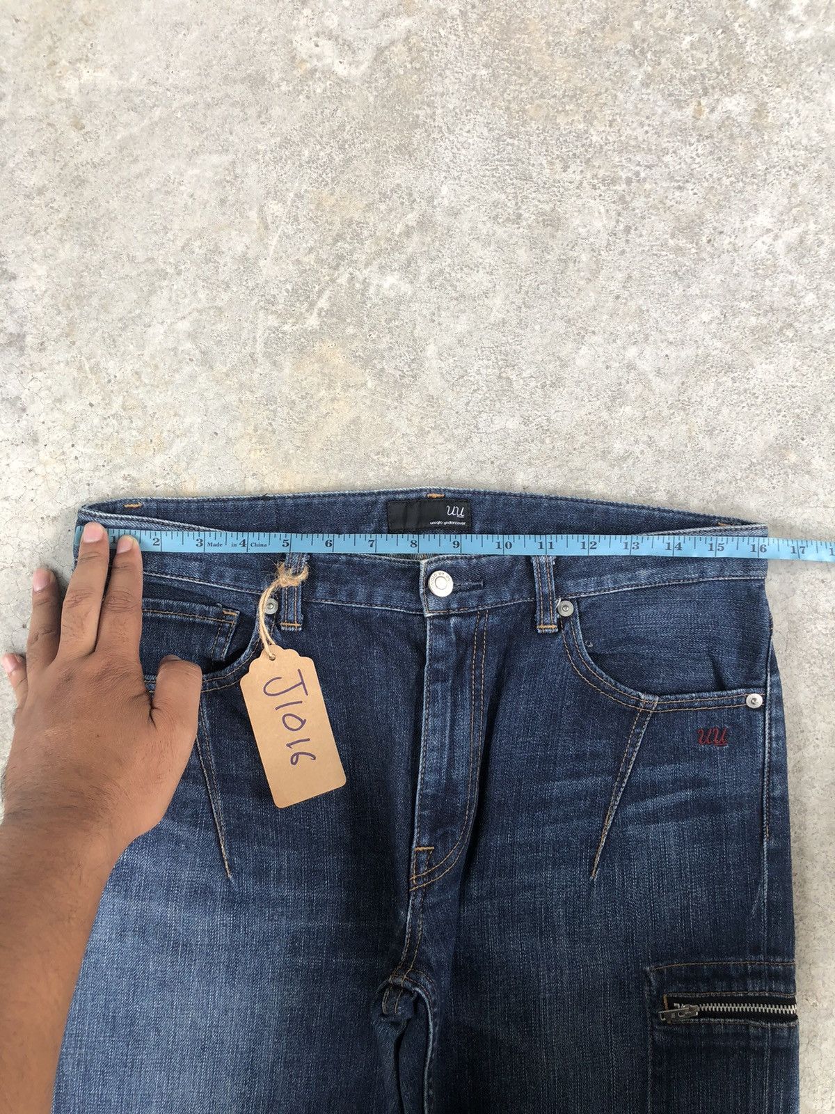 Jun Takahashi Undercover x Uniqlo Skinny Jeans Size US 32 / EU 48 - 24 Thumbnail