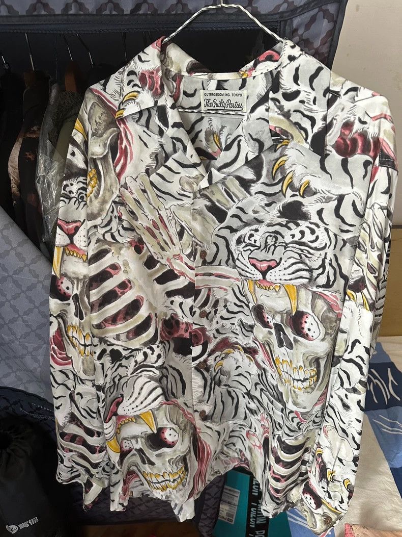 Wacko Maria Wacko Maria Tim Lehi Long Sleeve Shirt Hawaiian Size US M / EU 48-50 / 2 - 1 Thumbnail