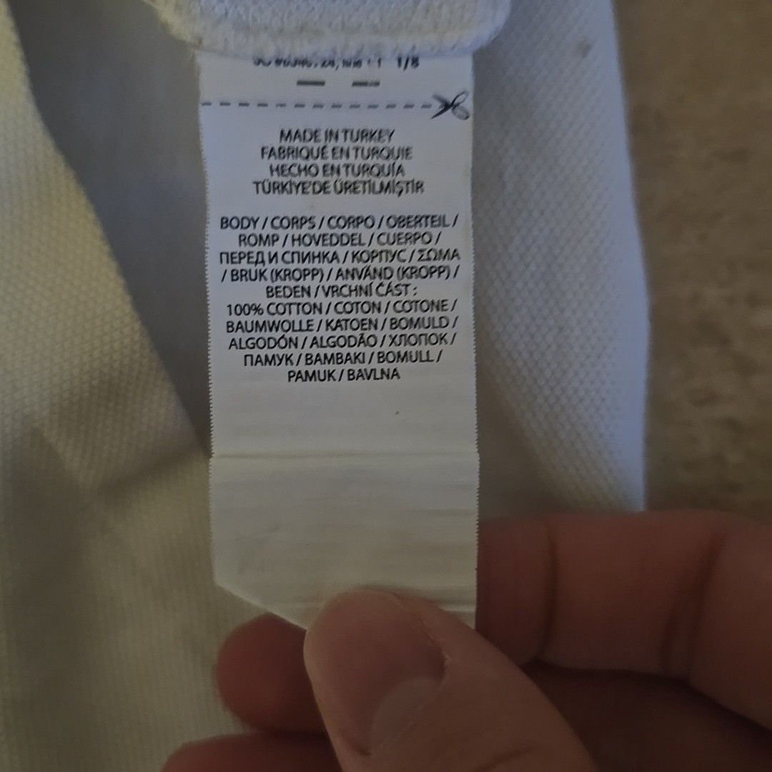 Polo Ralph Lauren Ralph lauren wihite polo shirt Size US S / EU 44-46 / 1 - 11 Thumbnail