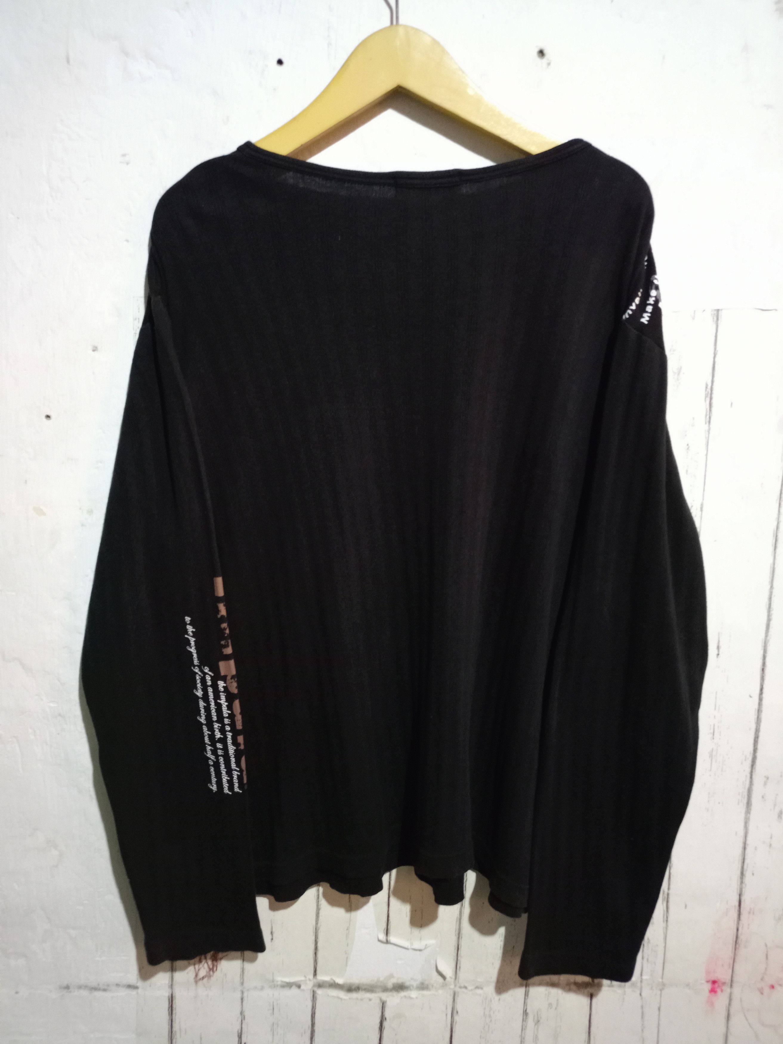 Japanese Brand Impala Poem If Six Was Nine Style Long Sleeve t-shirt Size US L / EU 52-54 / 3 - 2 Thumbnail