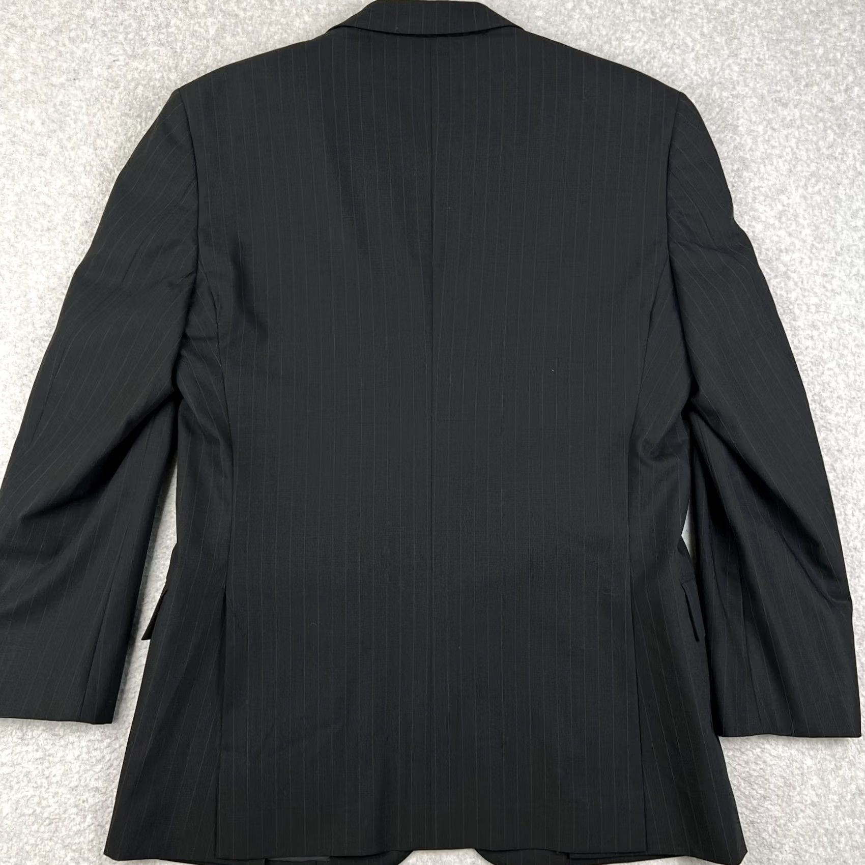 Brooks Brothers Brooks Brothers Regent Brookscool Pinstripe Suit Coat Pants Set 42R Black 2 Piece Men Regular Wool Pinstripe Suit Coat Pants Set 42R 36x29 Black Size 42R - 3 Thumbnail