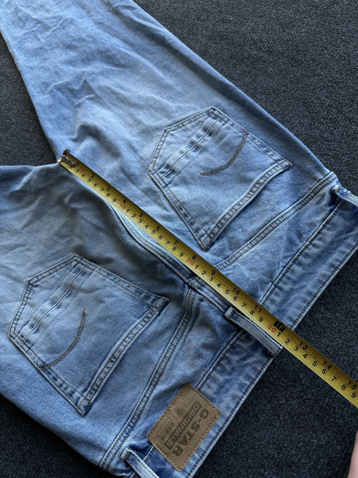 G-Star VNTG🚨G STAR RAW Jeans AVANT GARDE Washed Denim y2k Size 25" / US 0 / IT 36 - 17 Thumbnail