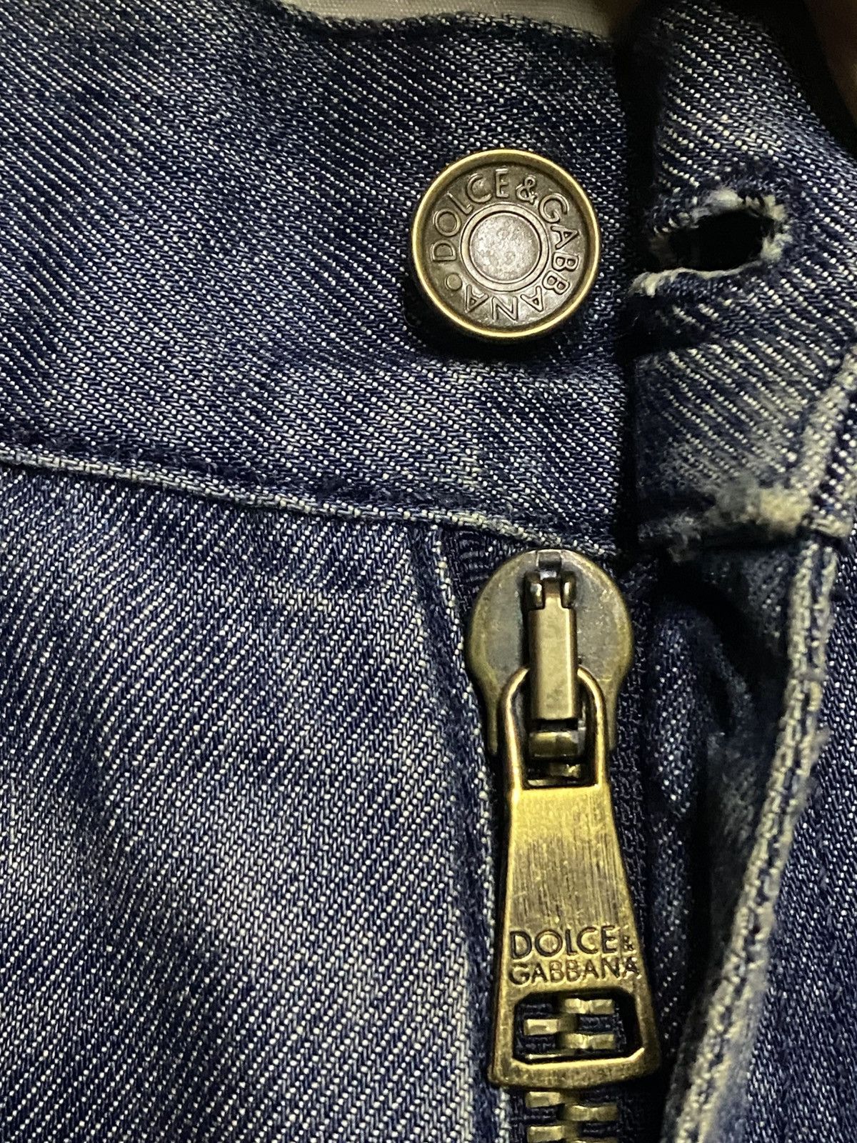 Dolce & Gabbana Vintage Dolce & Gabbana Distressed Distressed Skinny Jeans Size US 30 / EU 46 - 12 Thumbnail