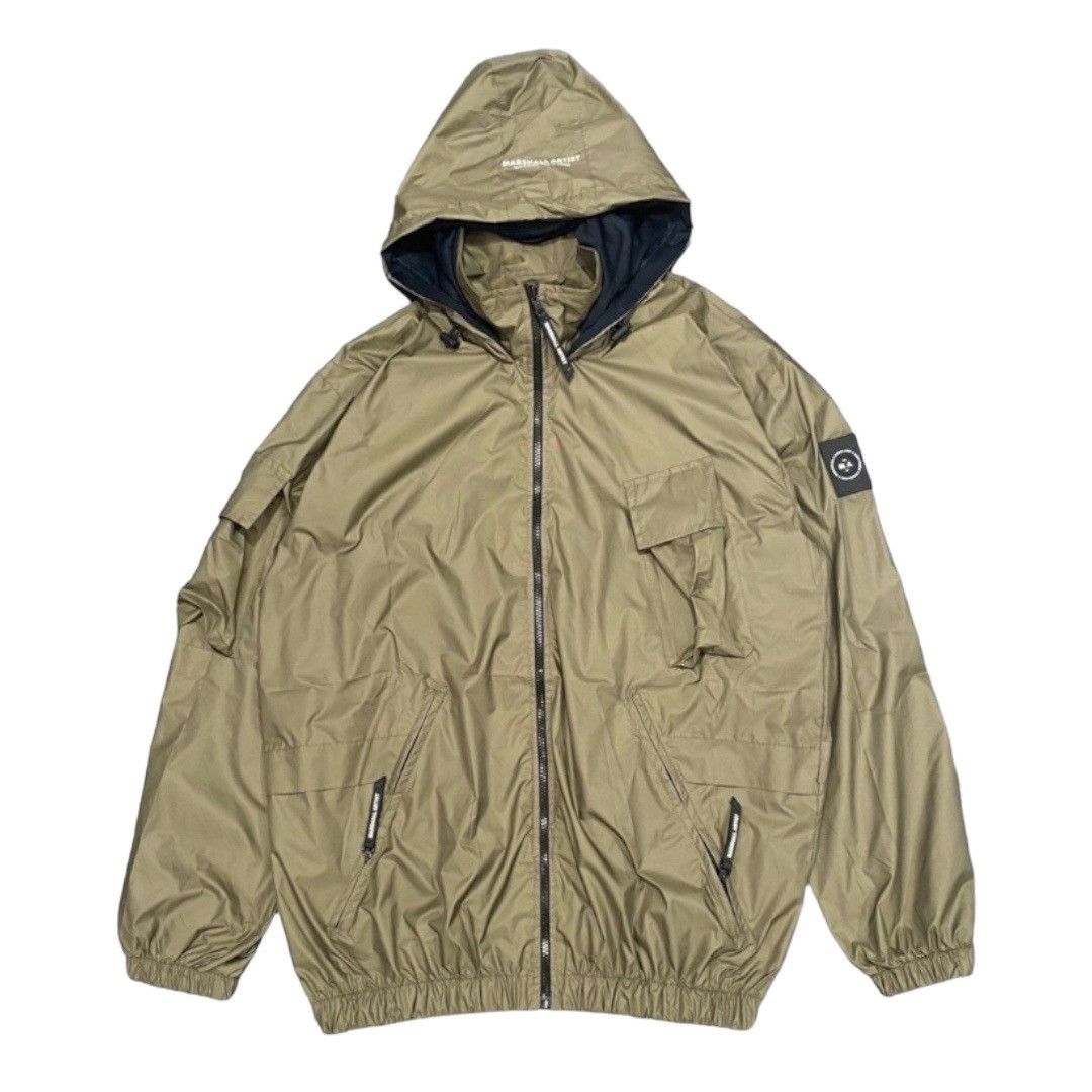image of Marshall Artist Outdoor Jacket Waterproof Jacket in Khaki, Men's (Size XL)