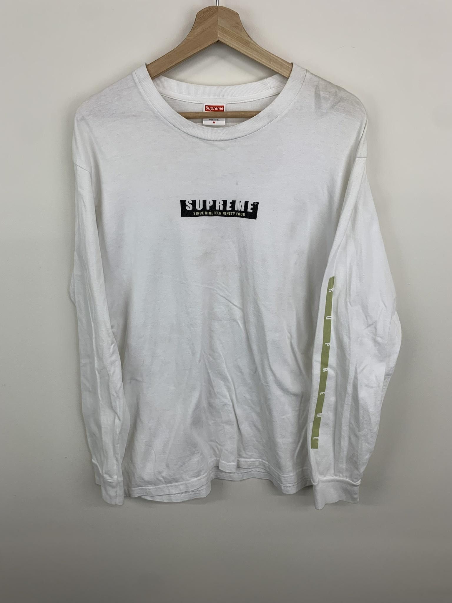 Supreme Supreme FW18 94 Longsleeve Tee | Grailed