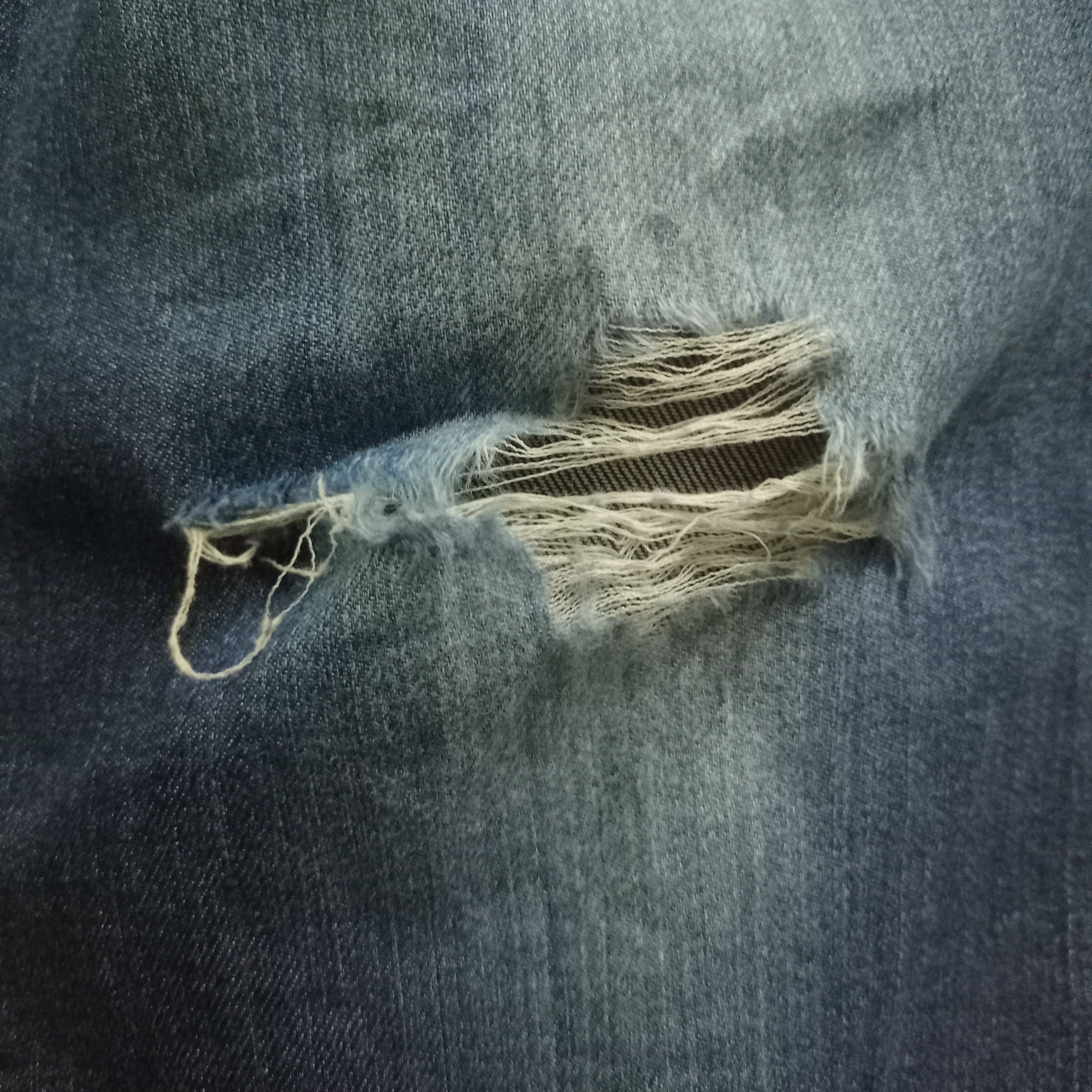 Jacob Cohen Vintage Jacob Cohen 622 Blue Wash Distressed Jeans Size US 36 / EU 52 - 5 Thumbnail